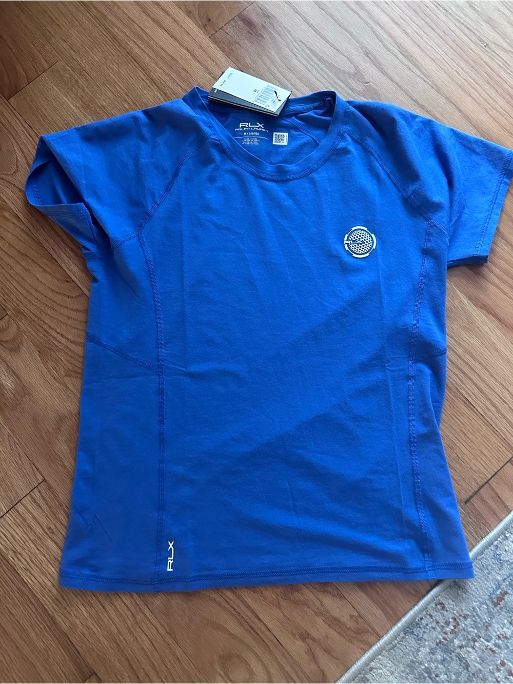 RLX Ralph Lauren Women's Short Sleeve Crew Tee in Royal Blue